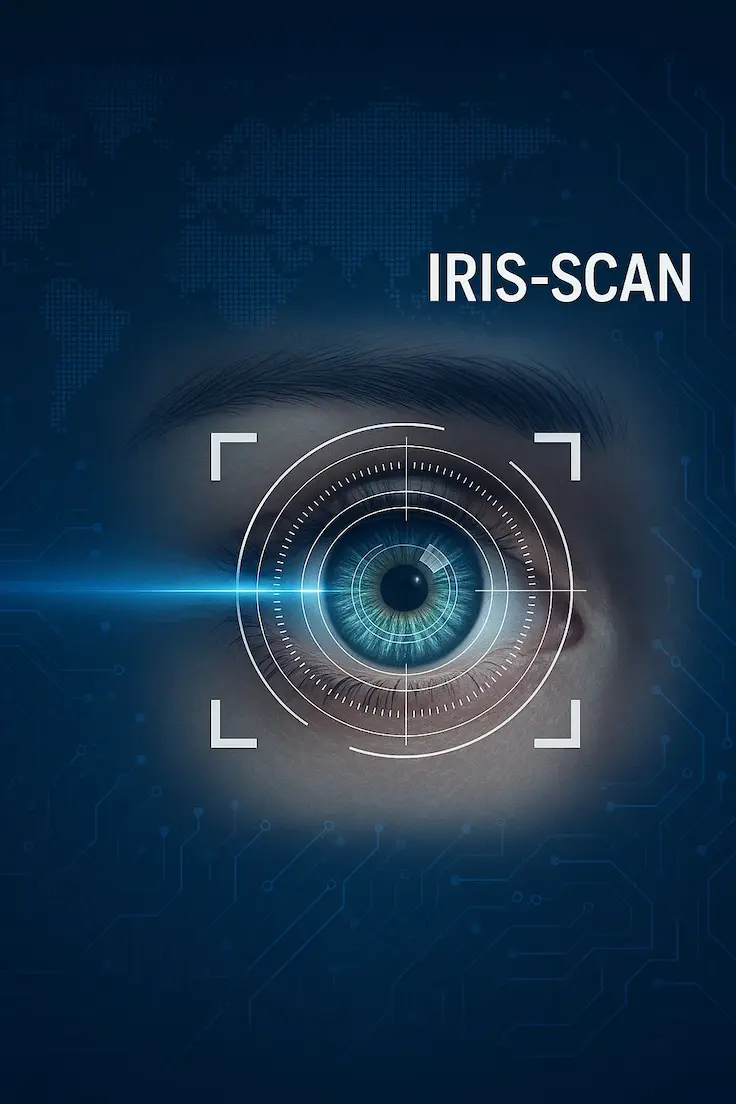 Iris-Scan-Technologie