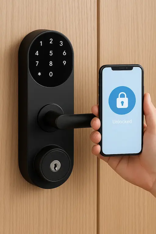 Smartes Türschloss